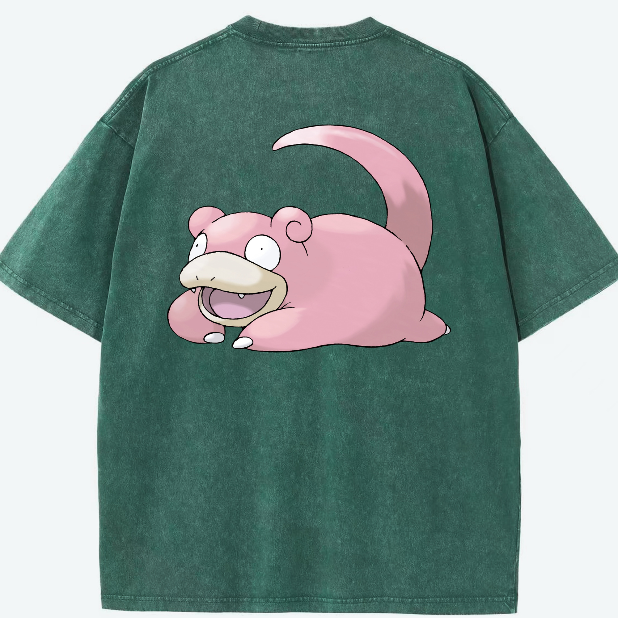 （画像用） ポケットモンスター Pokémon 綿100% ヴィンテージ風 半袖Tシャツ（背面プリント）